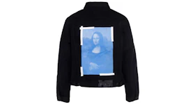 Off-White Mona Lisa Denim Jacket Black