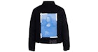 OFF-WHITE Chaqueta de mezclilla Mona Lisa Negro