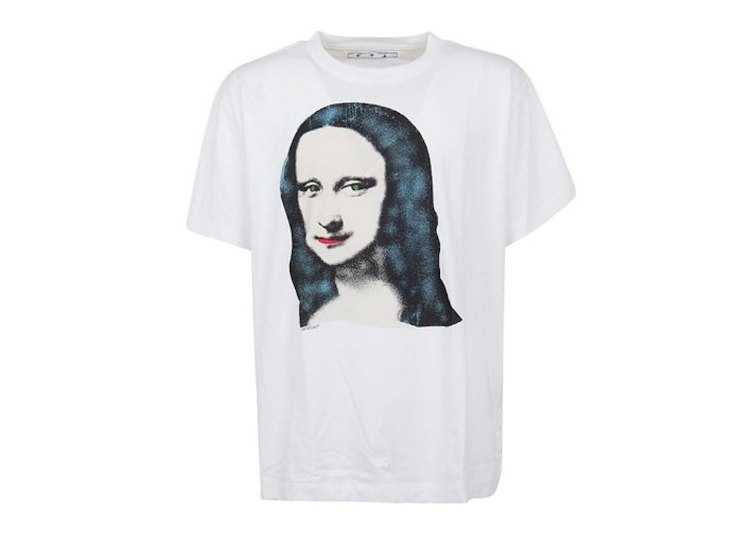 Pre-owned Off-white Mona Lisa Over T-shirt White
