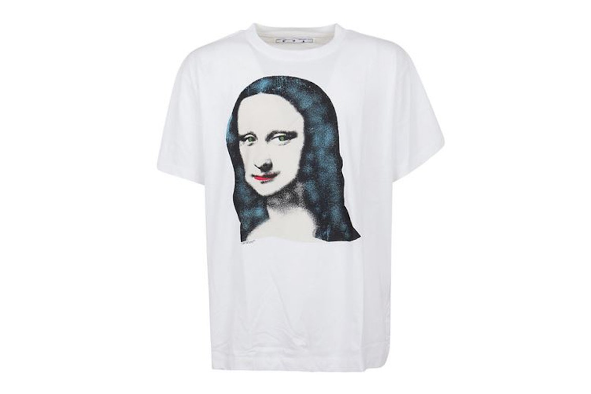 Pre-owned Off-white Mona Lisa Over T-shirt White