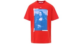 Off-White Mona Lisa Oversized T-Shirt Black - Ss21 Men'S - Us
