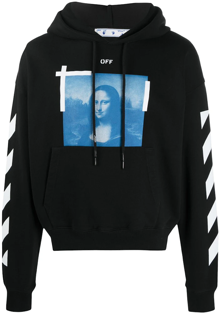 OFF-WHITE Mona Lisa Temperature Hoodie Red for Women