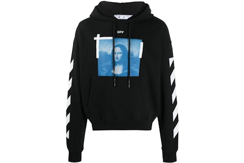 Oversized Hoodie Off White Mona Lisa Pullover OFF-WHITE Mona Lisa