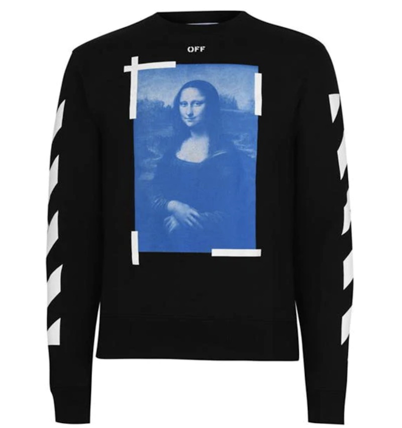 OFF-WHITE Mona Lisa Sweatshirt Black