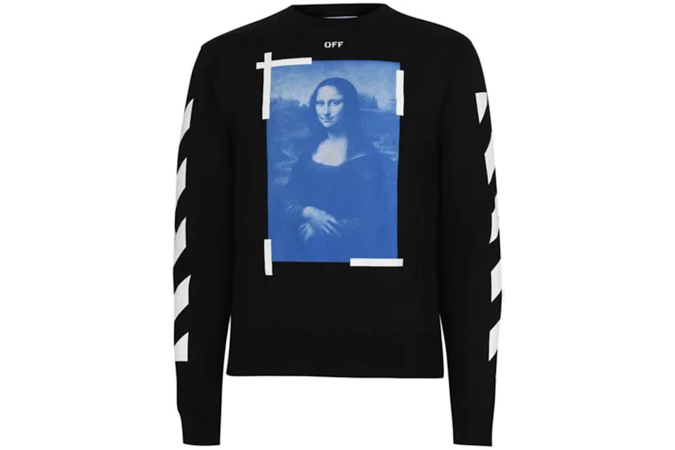 Off white mona lisa black best sale hoodie