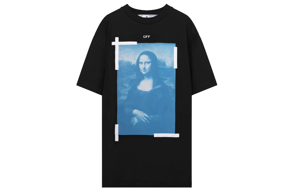Off-White Mona Lisa Oversized T-shirt Black