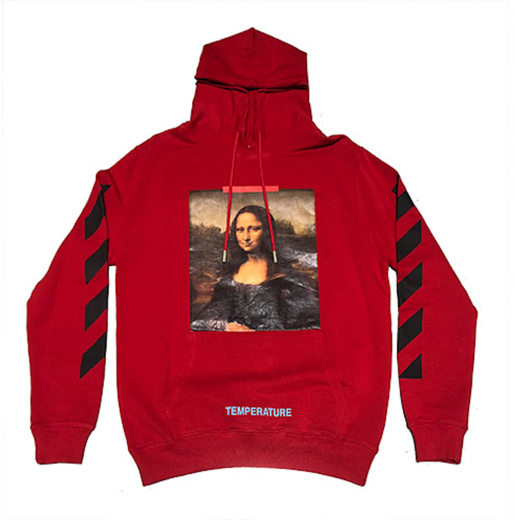 OFF-WHITE Lisa Temperature Hoodie Red TW