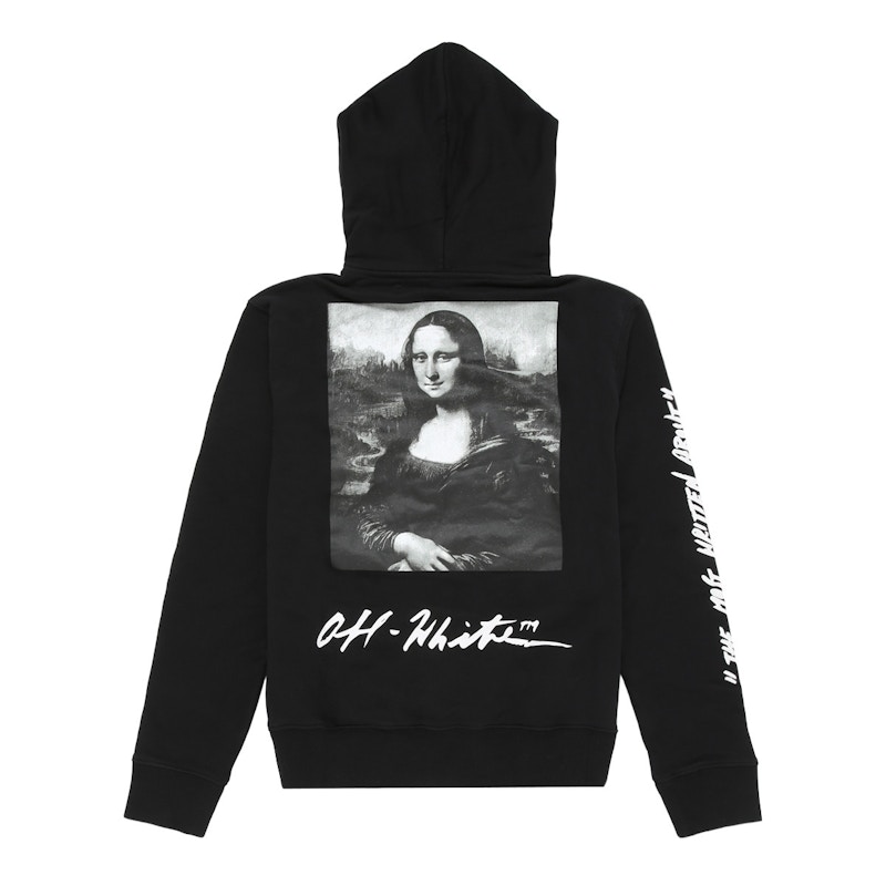 White mona lisa on sale hoodie