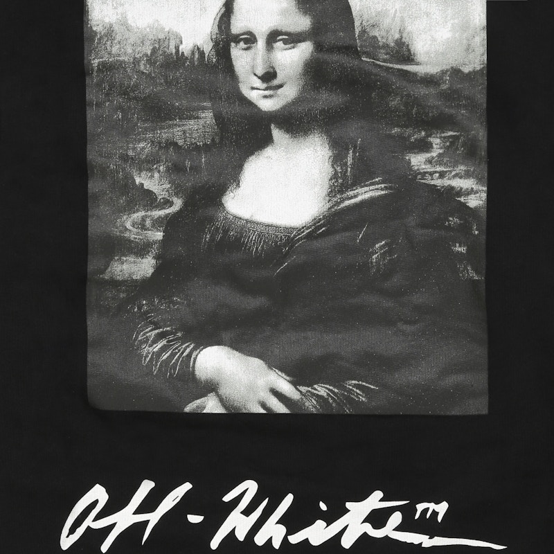 Off white mona lisa best sale hoodie stockx