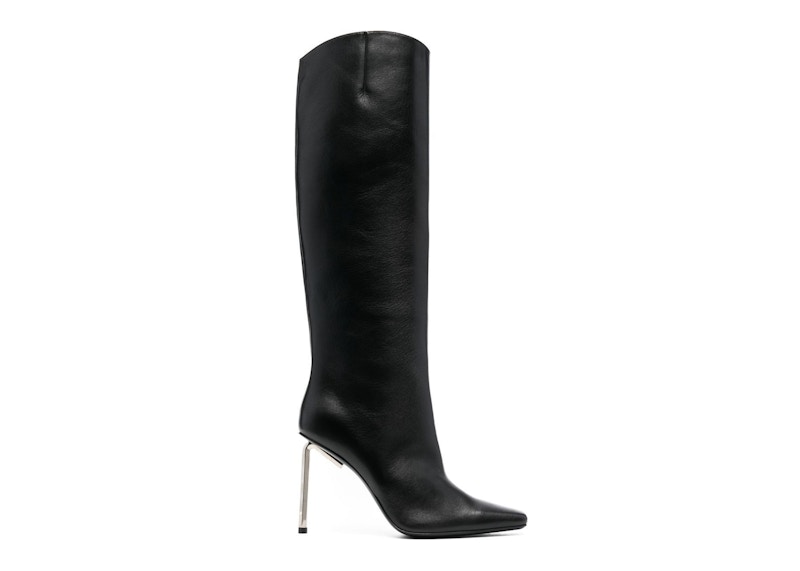Pre-owned Off-white Offwhite Nappa High Allen Boot (women's) Sneakers In Black