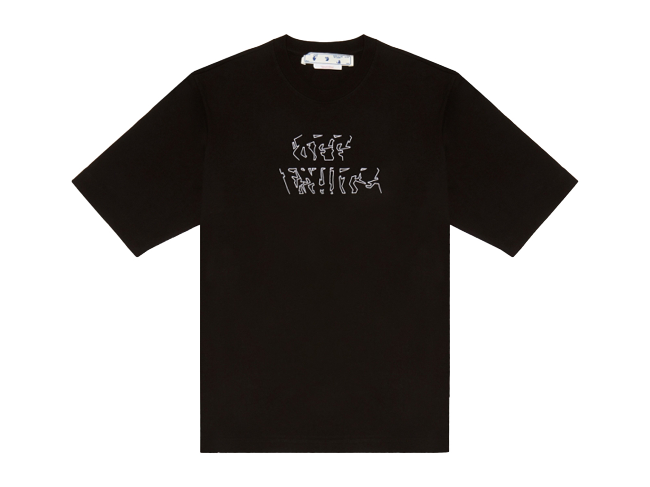 OFF-WHITE Neen Arrow Skate T-Shirt Black/White