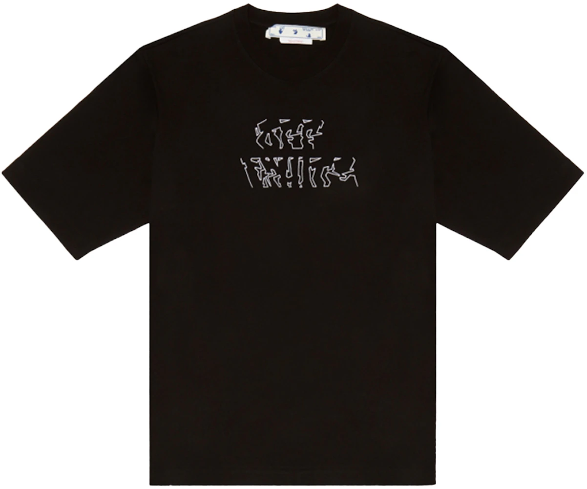 OFF-WHITE Neen Arrow Skate T-Shirt Black/White Men's - SS22 - US