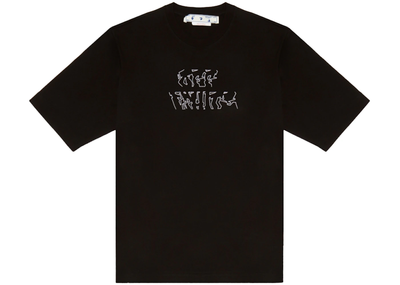 OFF-WHITE Neen Arrow Skate T-Shirt Black/White Men's - SS22 - US