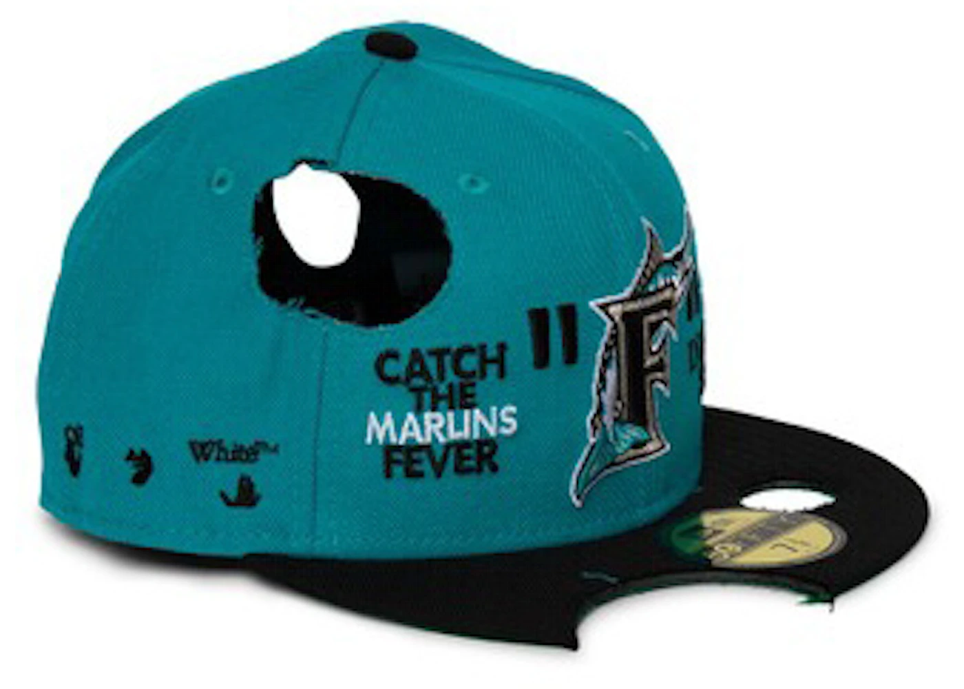fitted miami marlins hat