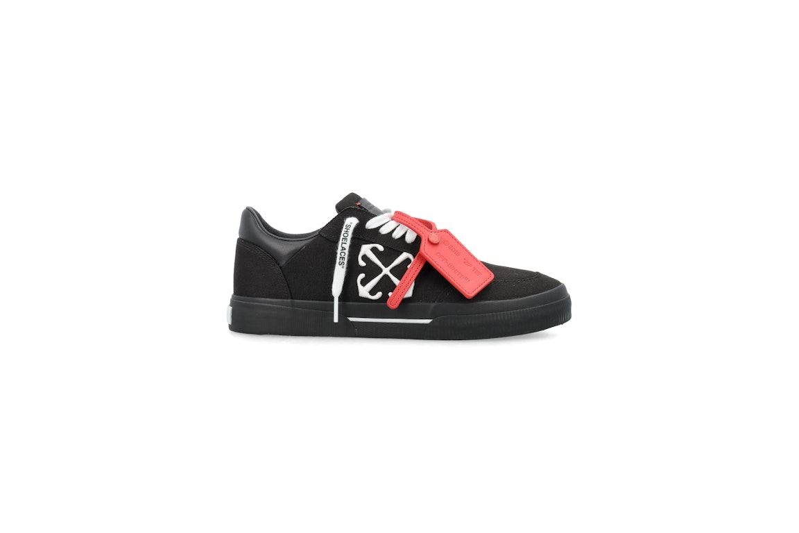 Pre-owned Off-white New Low Vulcanized Black White