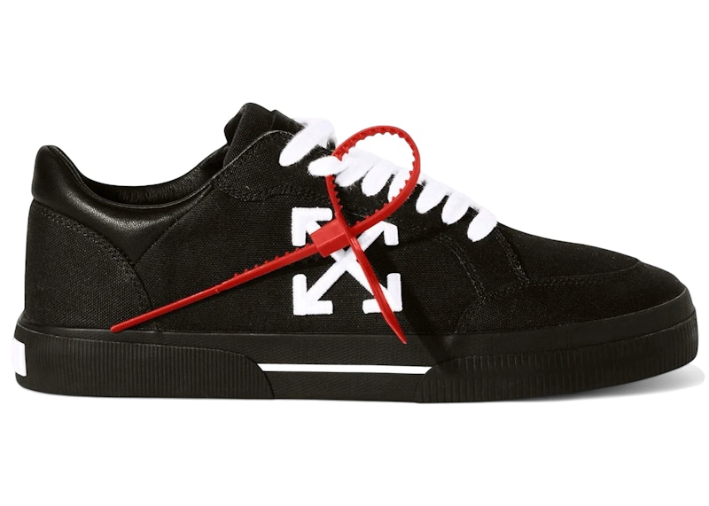Men's Off OFF New Low Vulcanized (2024) Sneakers in Black/White