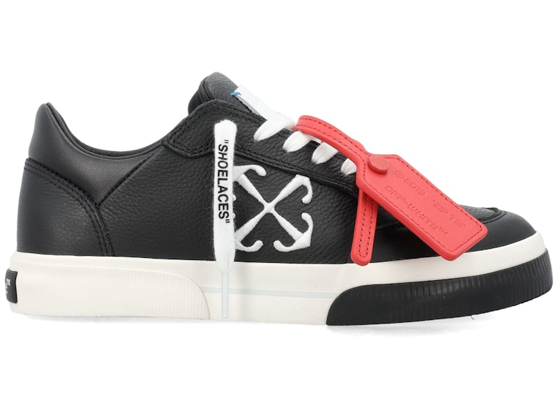 OFF-WHITE New Low Vulcanized Black White (Women's