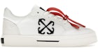 OFF-WHITE New Low Vulcanized White Black (Women's)