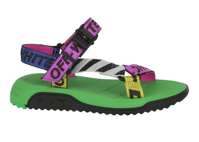 Off white green outlet sandals