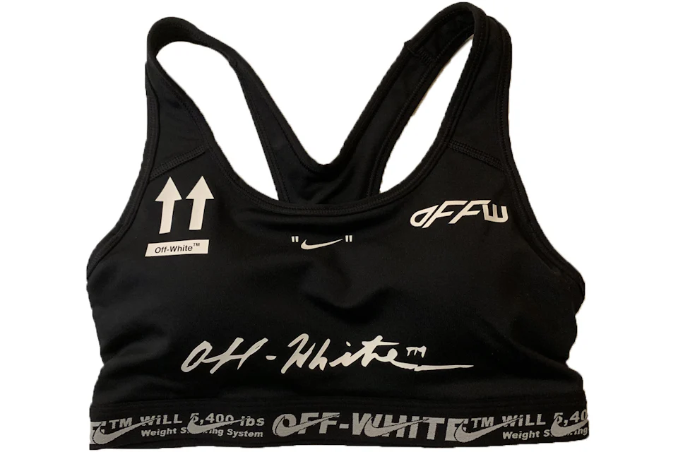 Off white best sale brand sports bra
