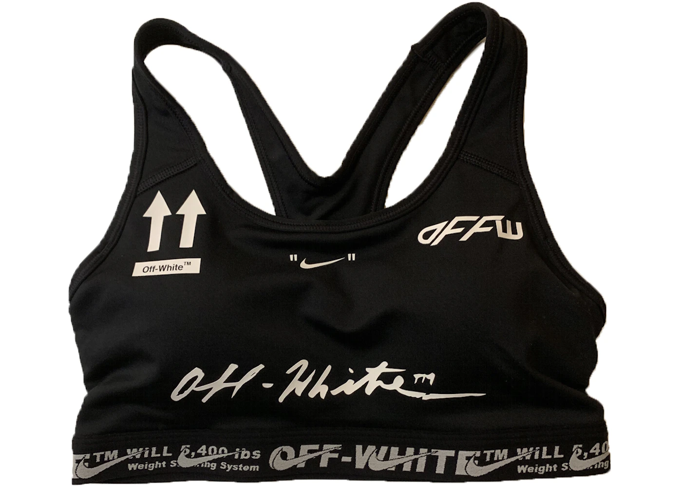 OFF-WHITE Nike Sports Bra Black - FW19 - US