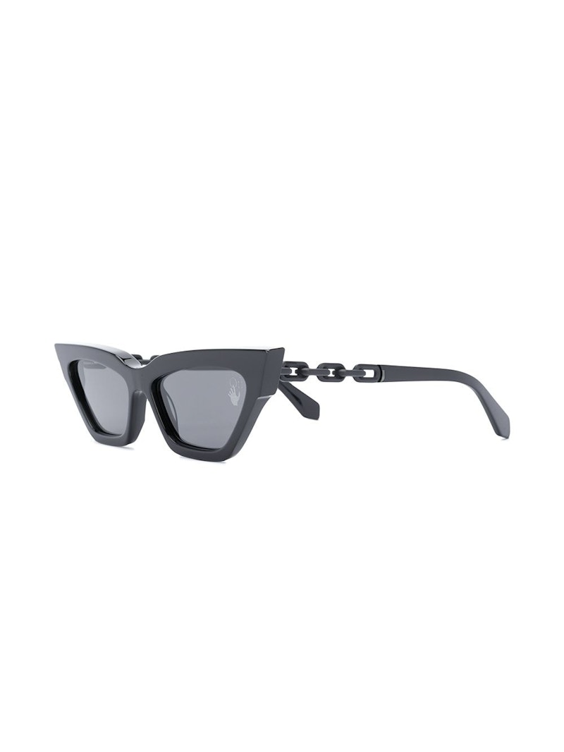 off white cat eye sunglasses