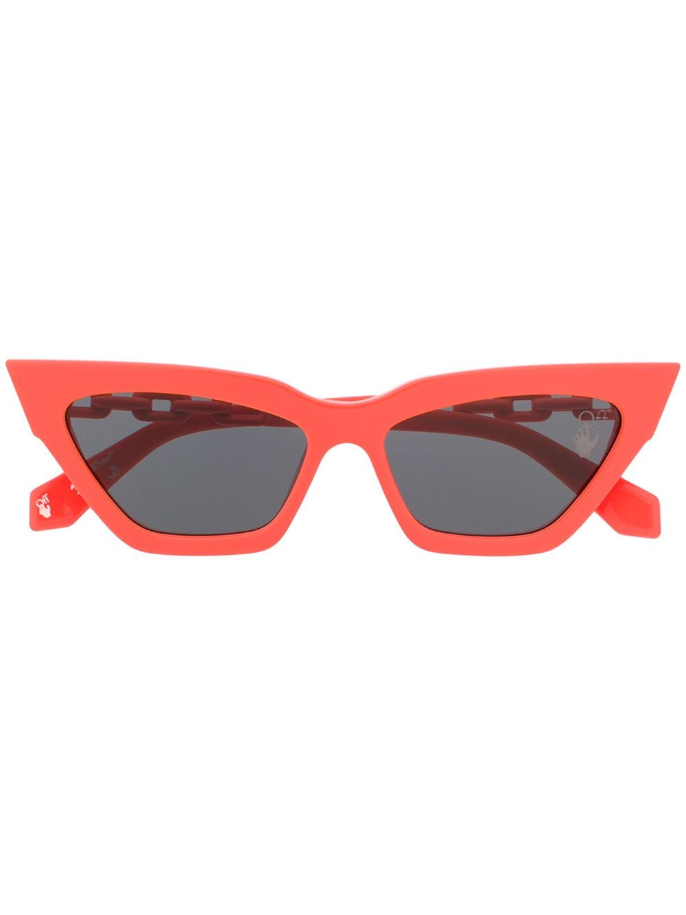 OFF-WHITE Nina Cat Eye Sunglasses Orange (OWRI021F20PLA0016603)
