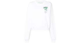 OFF-WHITE No Doubt Palm Tree Graphic Sweatshirt White/Multicolor