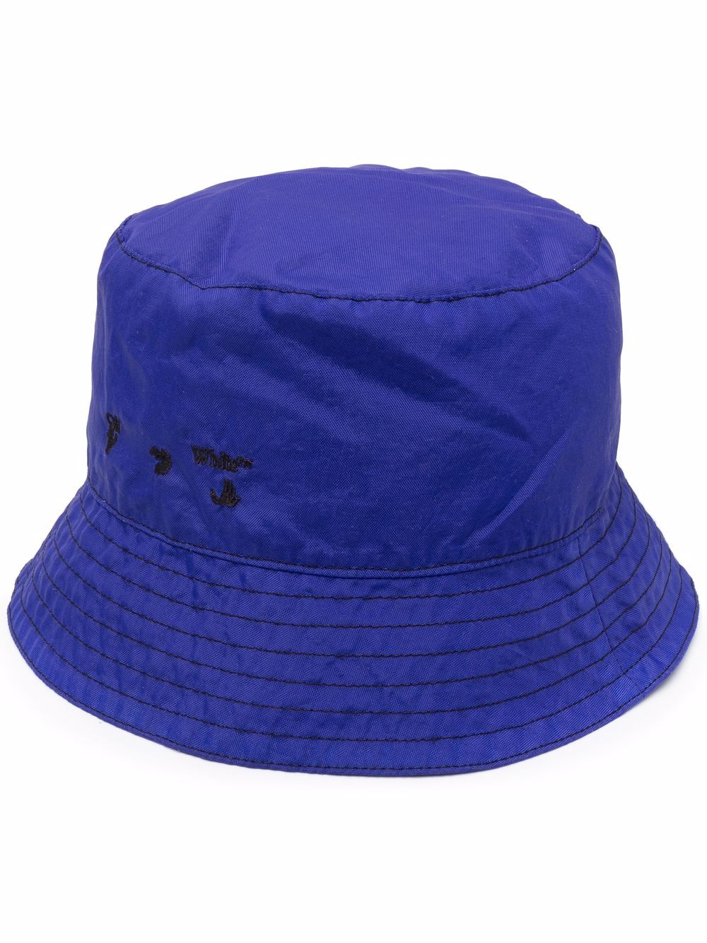 OFF-WHITE OW Polyester Bucket Hat Blue/Black メンズ - SS21 - JP