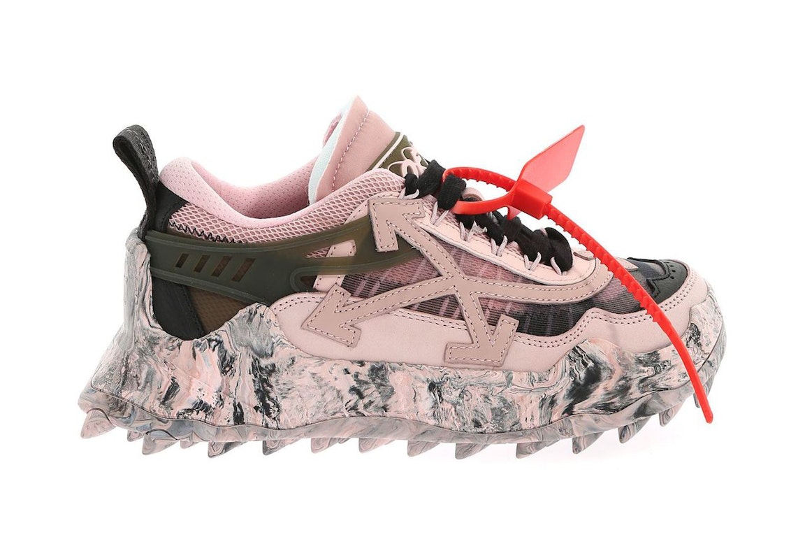 Pre-owned Off-white Odsy-1000 Dirty Pink (women's) In Pink/grey/black