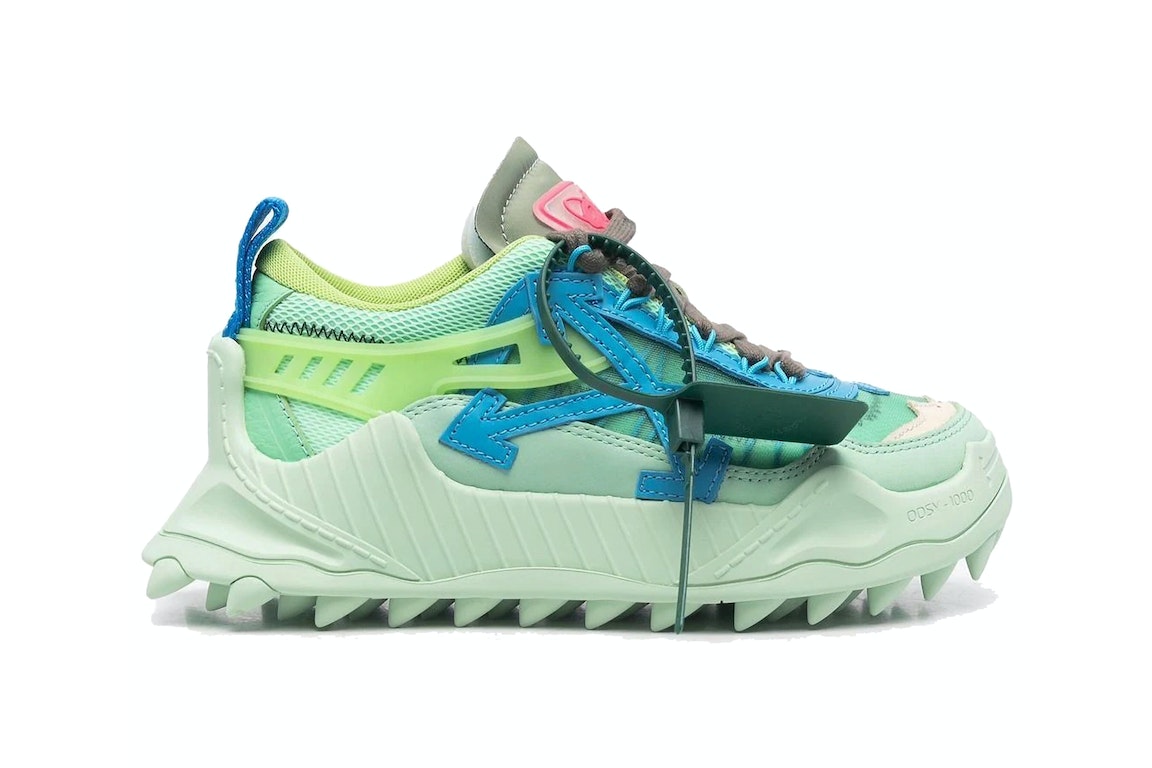 Pre-owned Off-white Odsy-1000 Light Green Blue (women's) (2022) In Light Green/blue