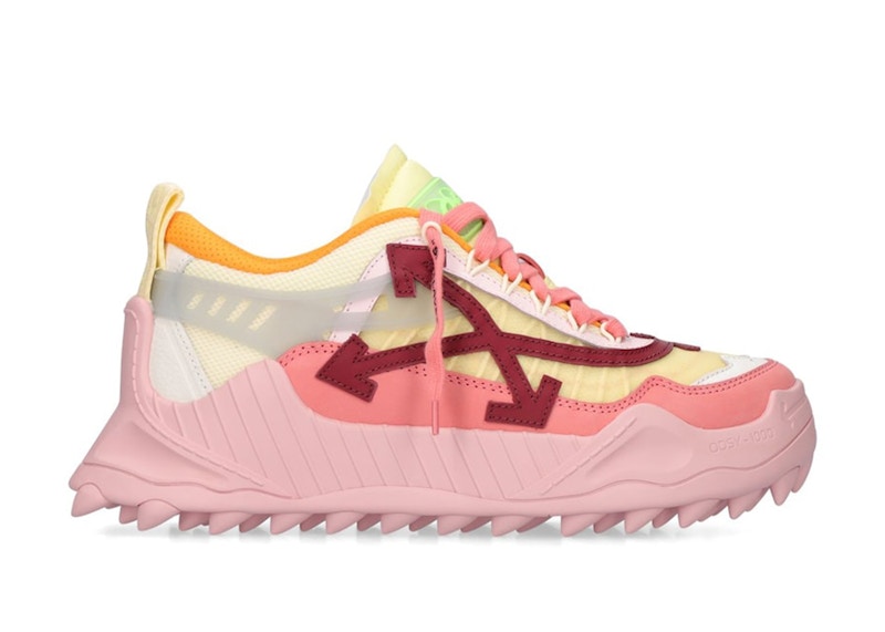 OFF-WHITE Odsy-1000 Pink Yellow Burgundy (Women's