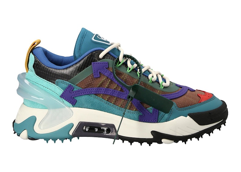 Pre-owned Off-white Men's Offwhite Odsy2000 Sneakers In Brown/purple In Multi