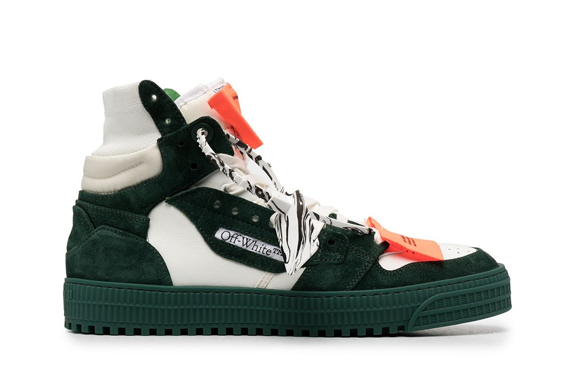 Pre-owned Off-white Off-court 3.0 High Forest Green White Ss21 In Forest Green/white