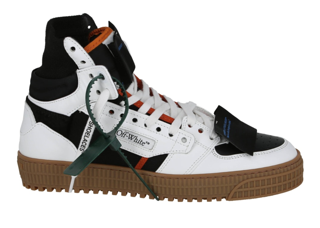 Pre-owned Off-white Off-court 3.0 High-top Sneaker White Black In White/black