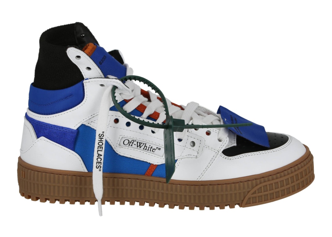 Pre-owned Off-white Off-court 3.0 High-top Sneaker White Blue In White/blue