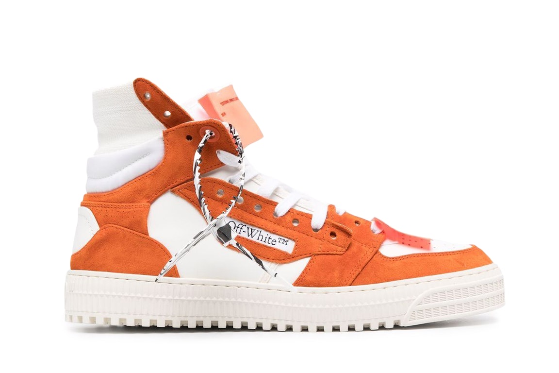 Pre-owned Off-white Off-court 3.0 High White Orange White In White/orange/white