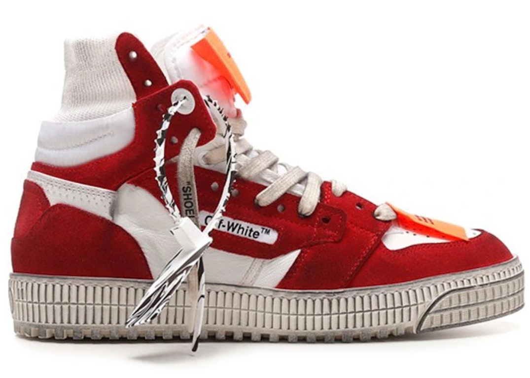 Pre-owned Off-white Off-court 3.0 Red In Red/cream