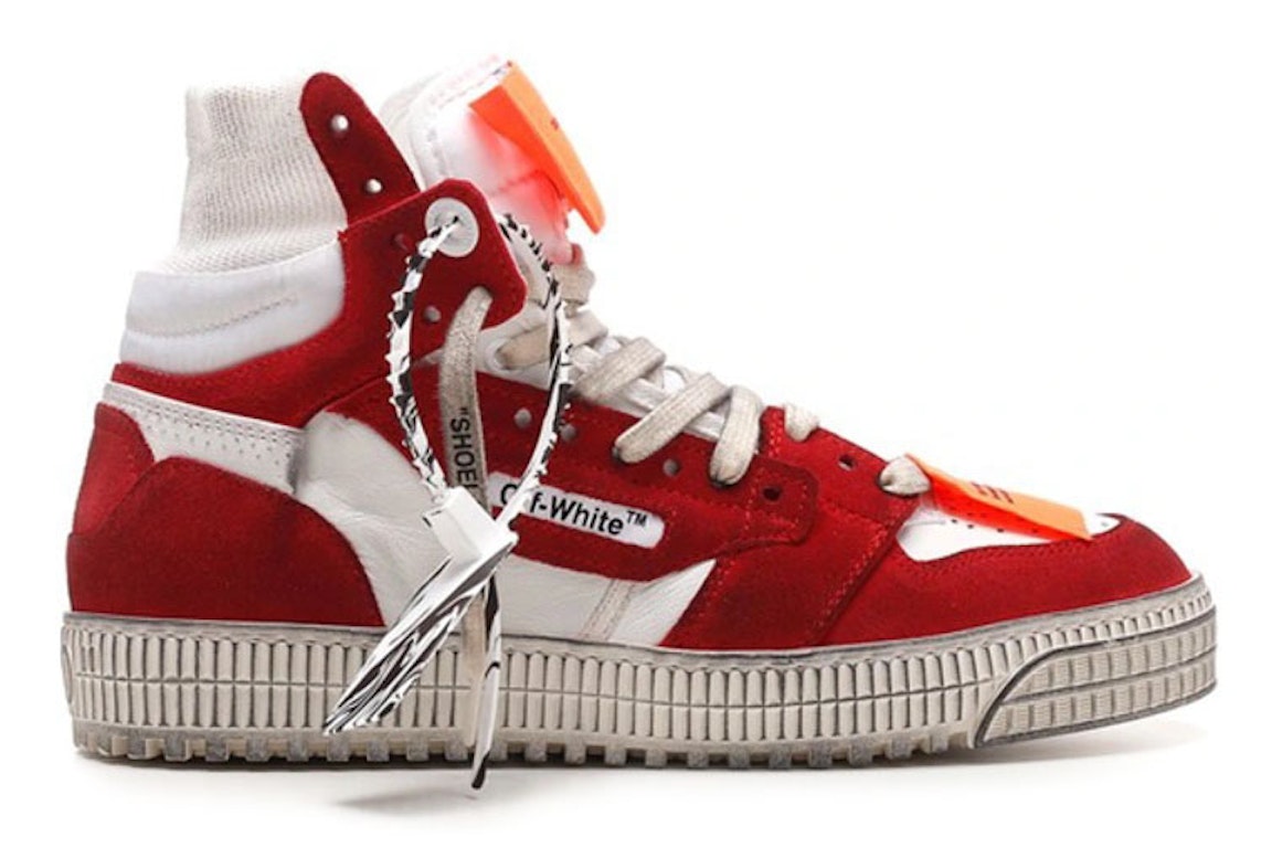 Pre-owned Off-white Off-court 3.0 Red In Red/cream