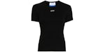 OFF-WHITE Off Stamp Rib Basic Tee Black/White