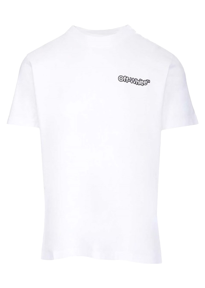 Off white store logo t shirt