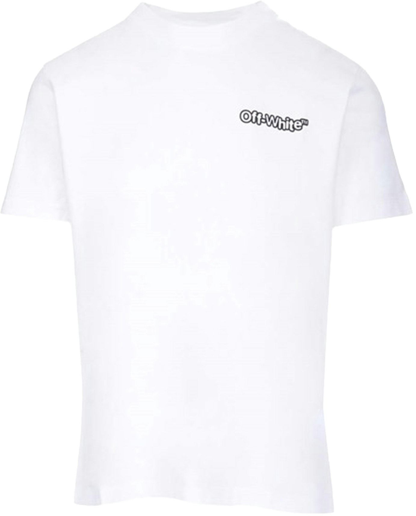 Off-White TM Logo Print T-Shirt White/Black - SS22 Men's - US