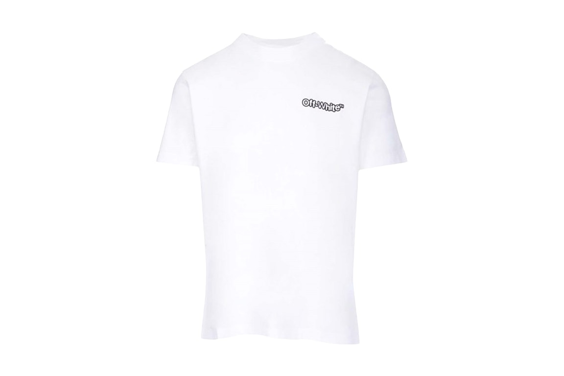 Pre-owned Off-white Tm Logo Print T-shirt White/black