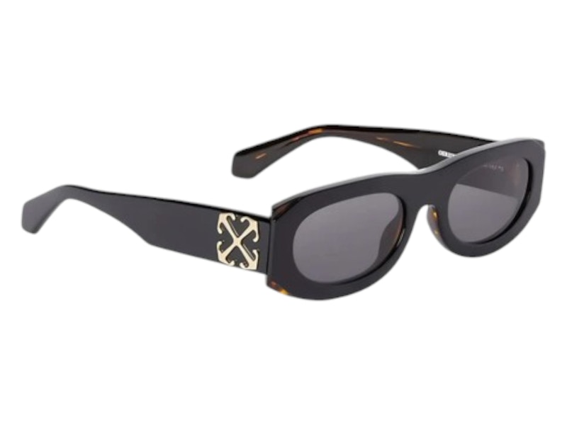 Pre-owned Off-white Offwhite Orlando Sunglasses In Black Dark Grey (oeri13of24pla0011007/fr)