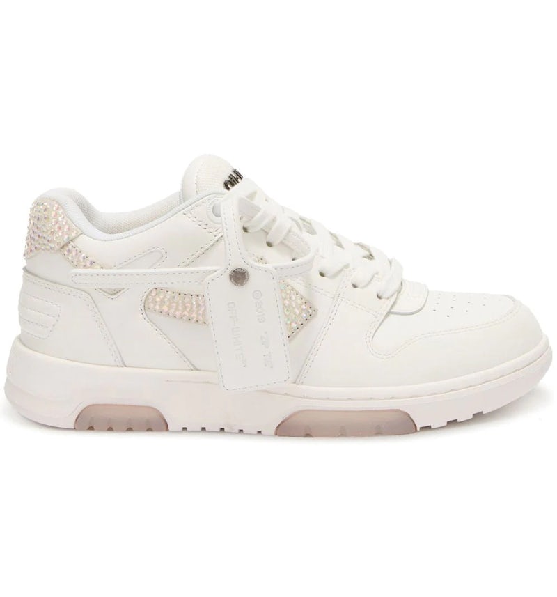 OFF-WHITE Out Of Office Crystal Embellished White (Women's