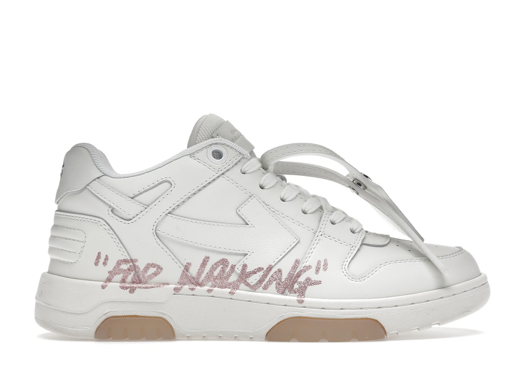 Pre-owned Off-white Out Of Office For Walking White Peach (women's) In White/peach