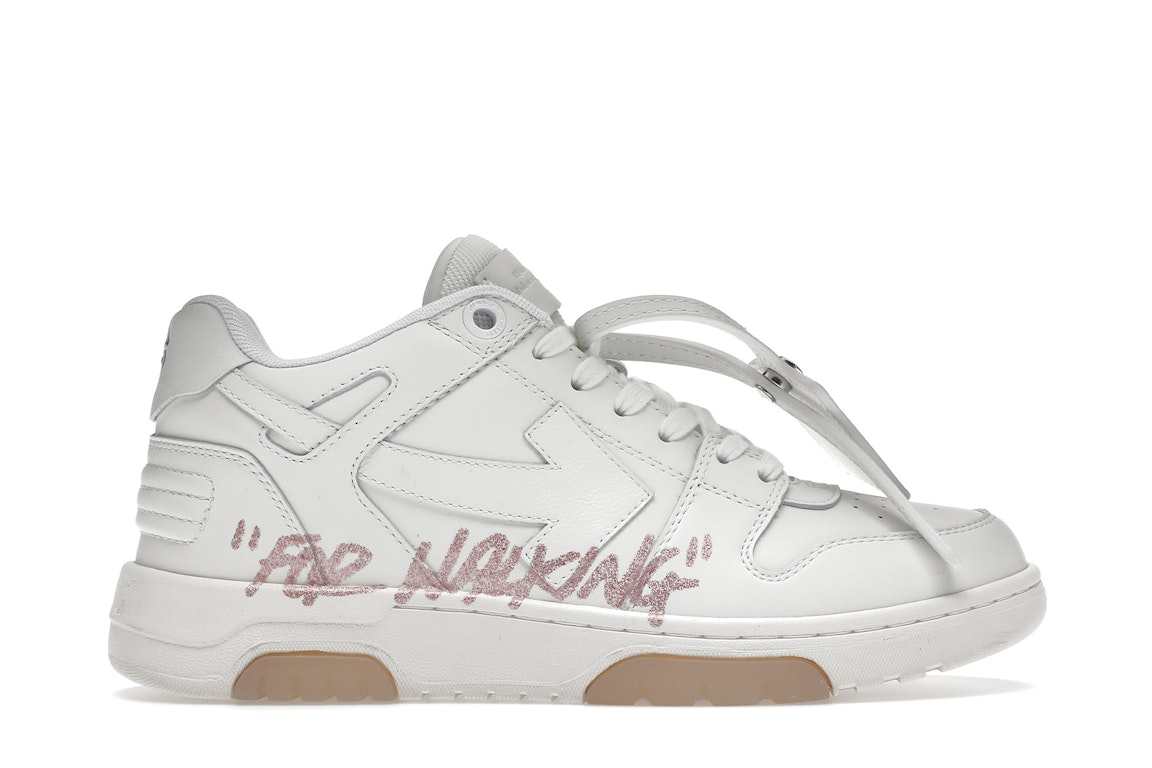 Pre-owned Off-white Out Of Office For Walking White Peach (women's) In White/peach