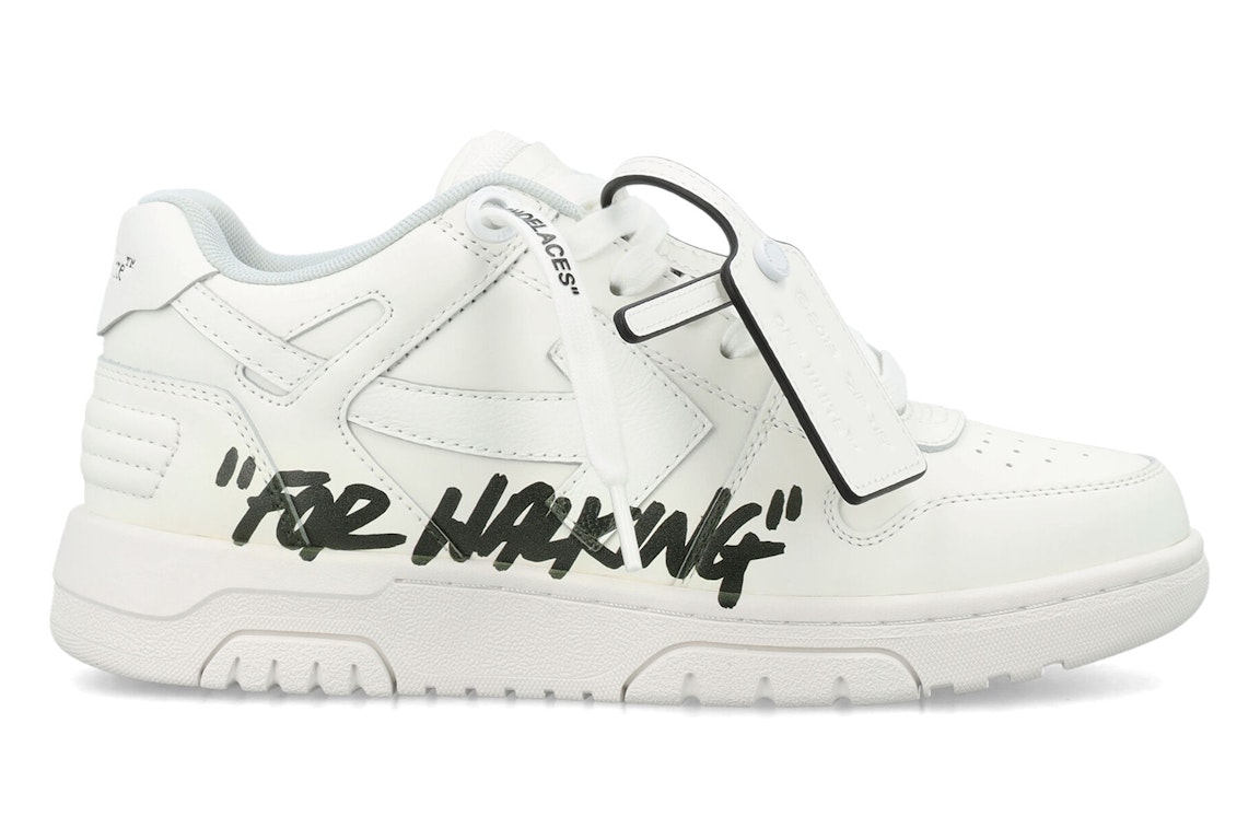 Pre-owned Off-white Out Of Office Low For Walking White Black
