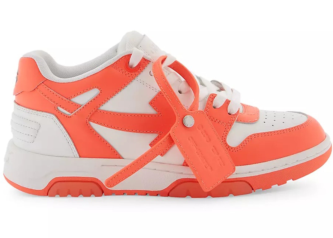 Pre-owned Off-white Out Of Office Low Orange Fluo
