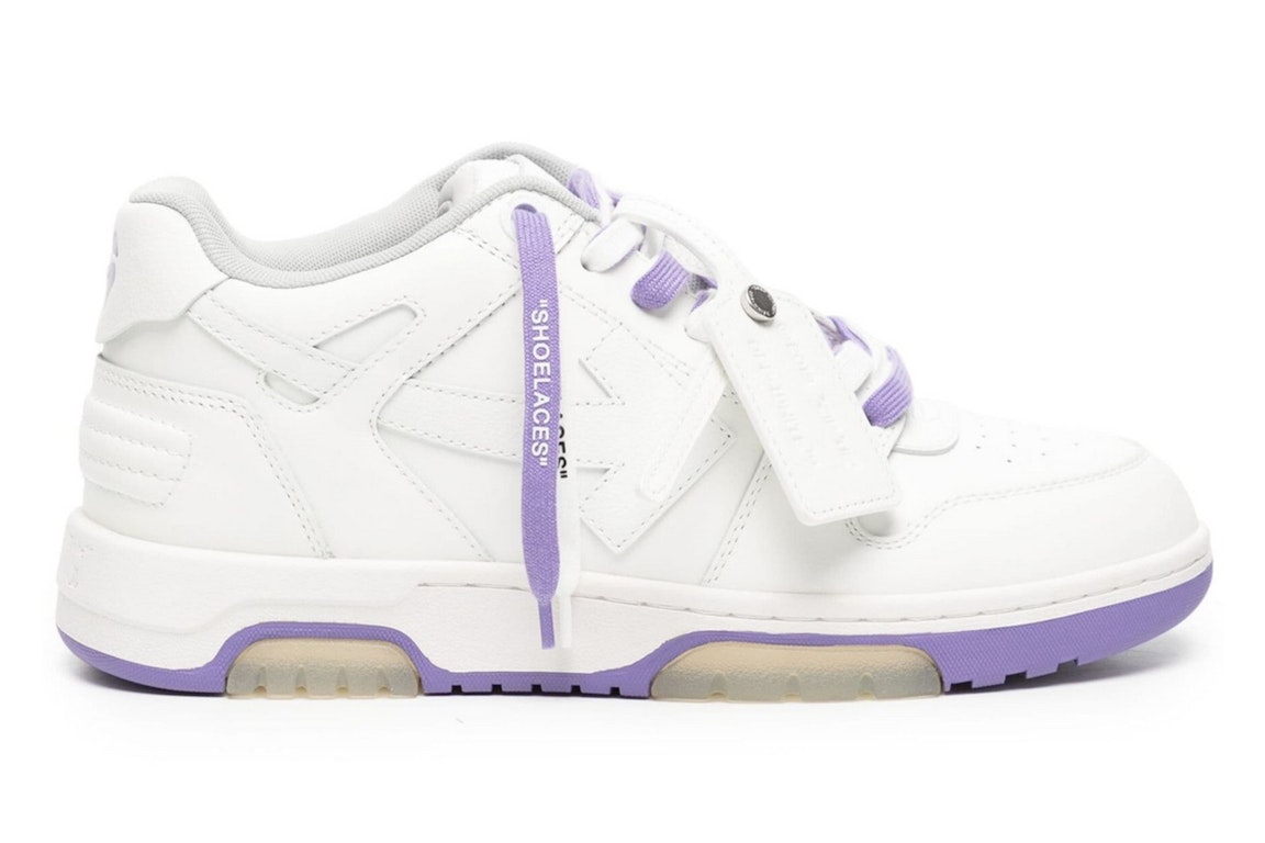 Pre-owned Off-white Out Of Office Low Special White Purple (women's)